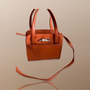 Liz Claiborne color orange handbag